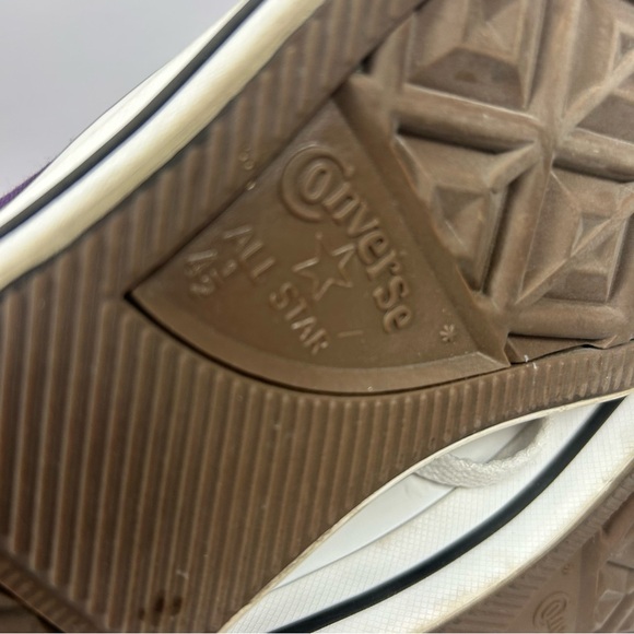 Converse All Star Chuck Taylor Low Top Purple Athletic Shoes Women’s Size 6.5 - Picture 6 of 10